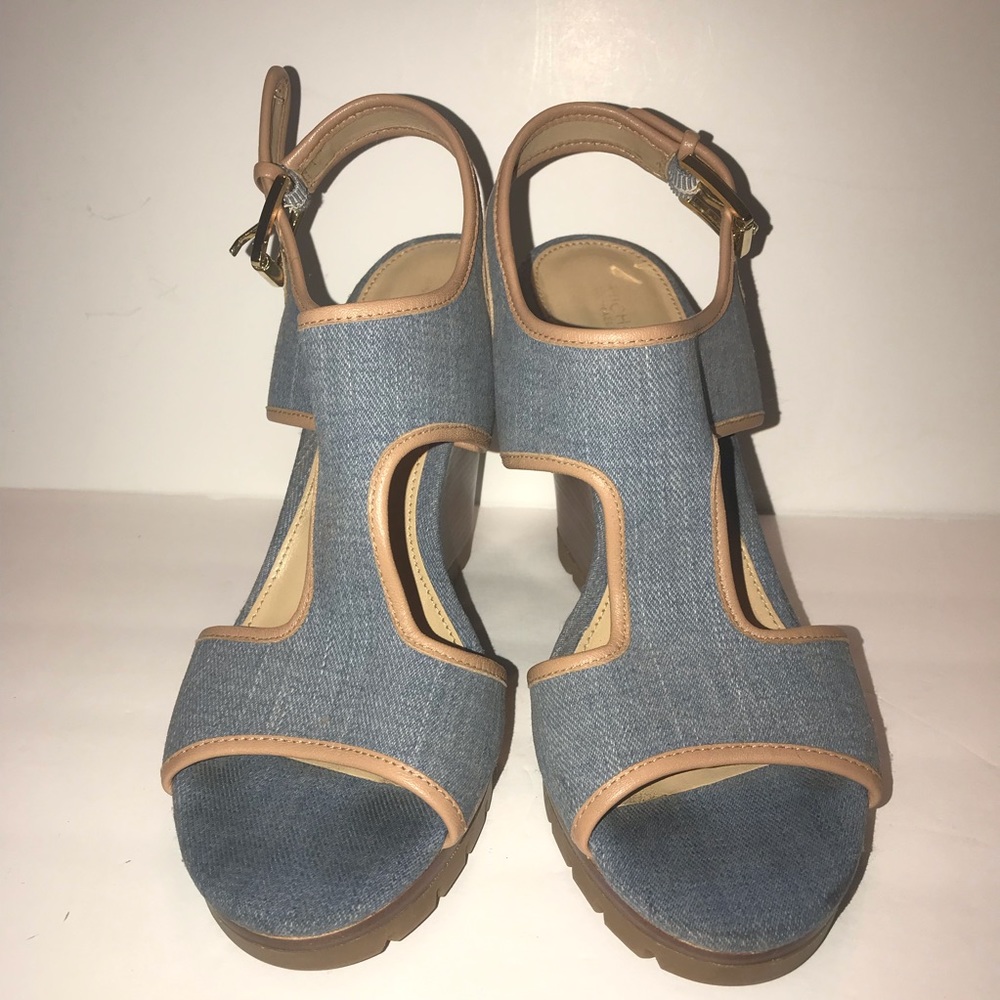 Michael Kors Size 8.5 / 9  39 Denim Sandals